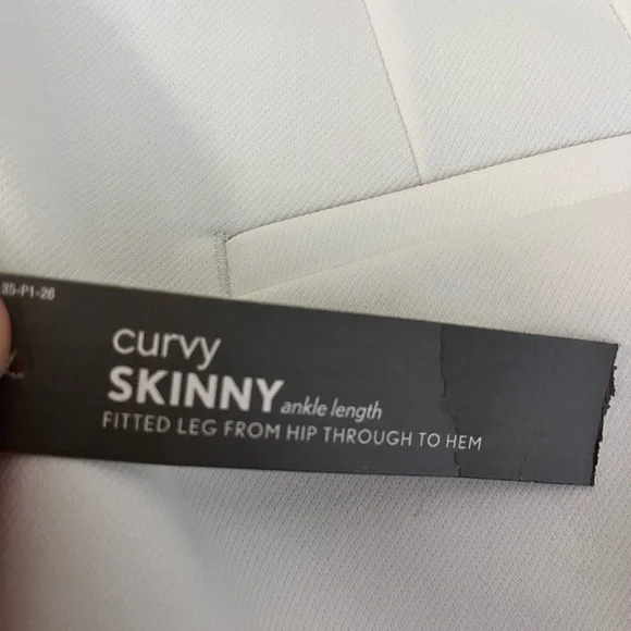 Loft curvy skinny ankle length pants. New with tags. smoke free home - Picture 4 of 5
